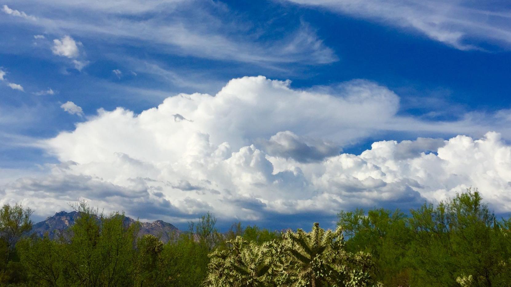 Are these clouds a harbinger of rain?